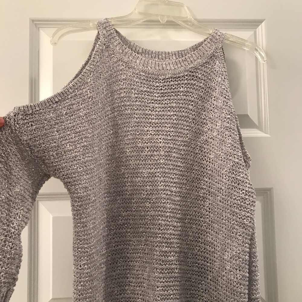 LIKE NEW Express Cold Shoulder Sweater